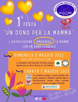 1^ Festa “UN DONO PER LA MAMMA”