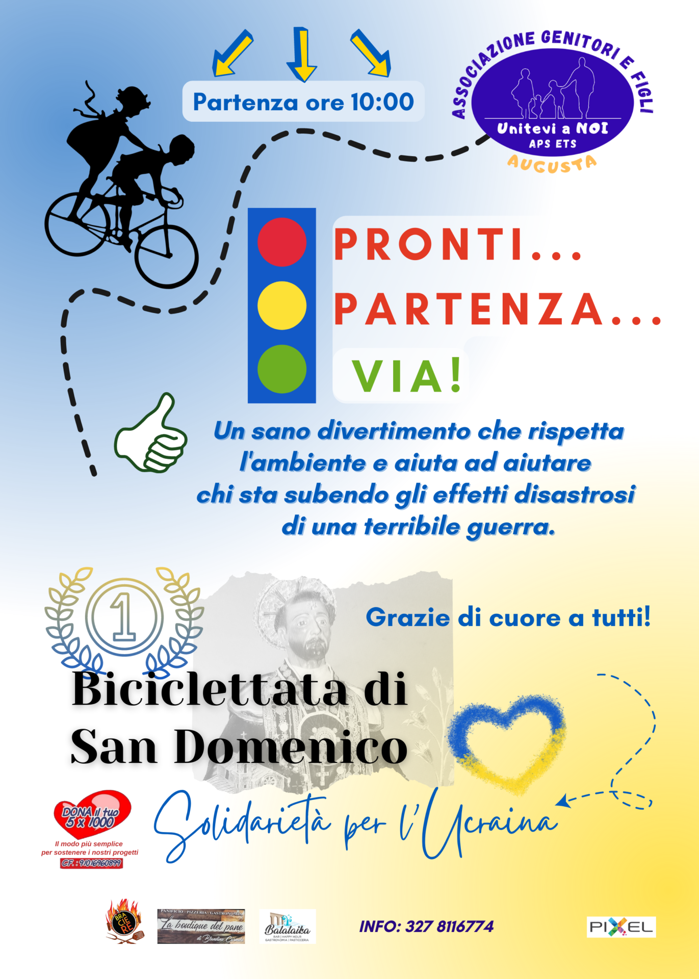 1^ Biciclettata di San Domenico pro-Ucraina